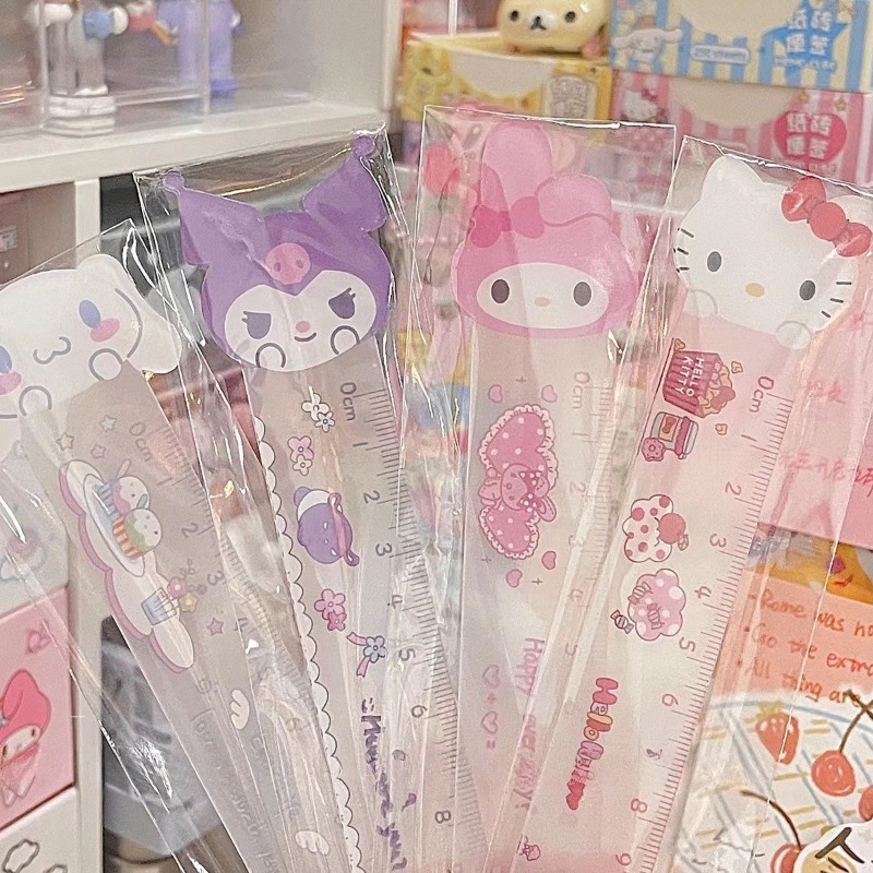 Tech Office Accessories - Cinnamoroll Ruler Cute Sanrio Straight Edge