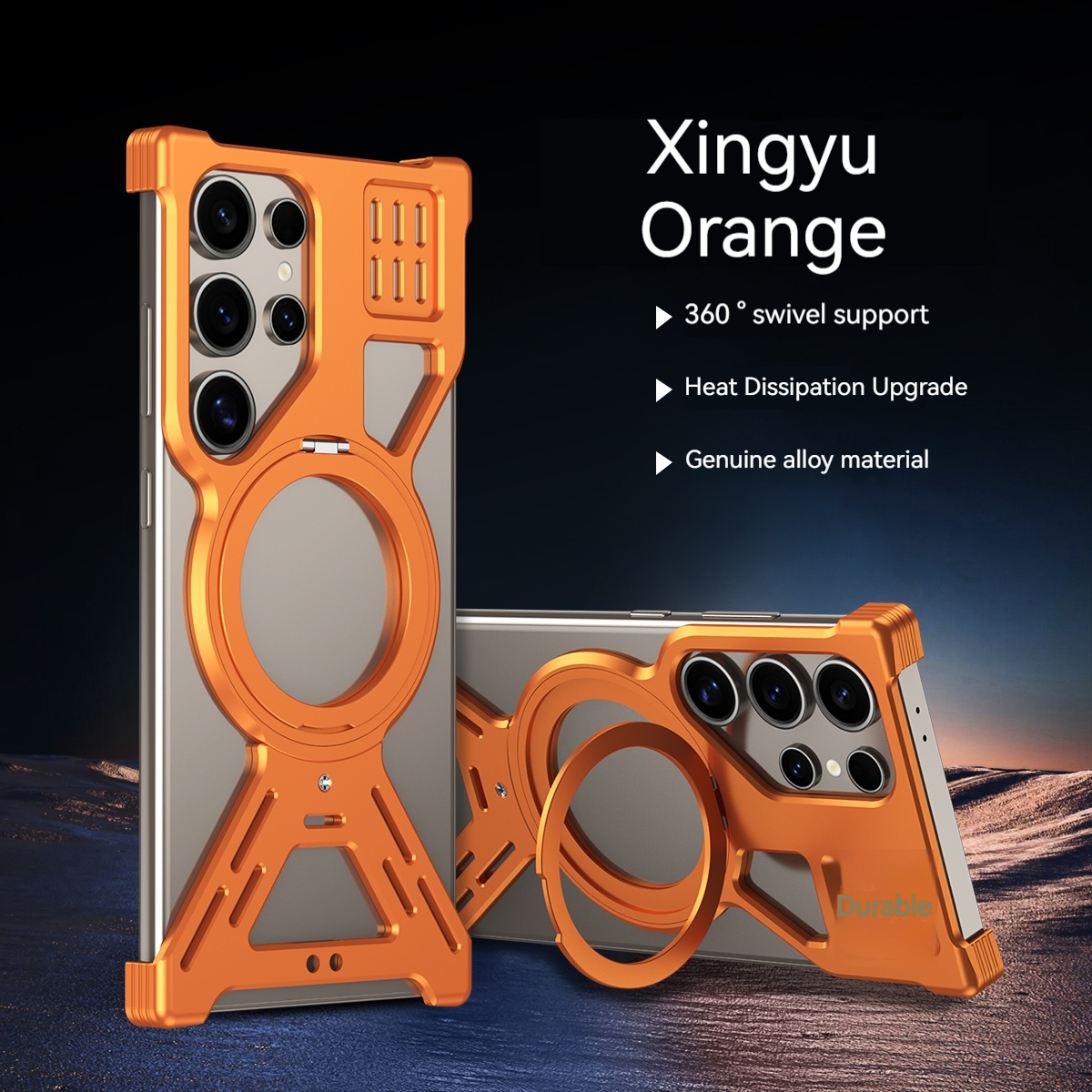 Phone Stand Aluminum - For Samsung Galaxy S26 Ultra Phone