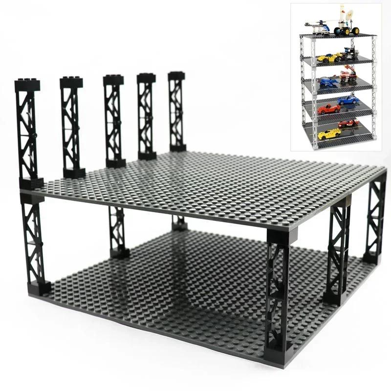 Tech Accessories For Christmas - 4pcs City Accessory Pillars High-tech MOC