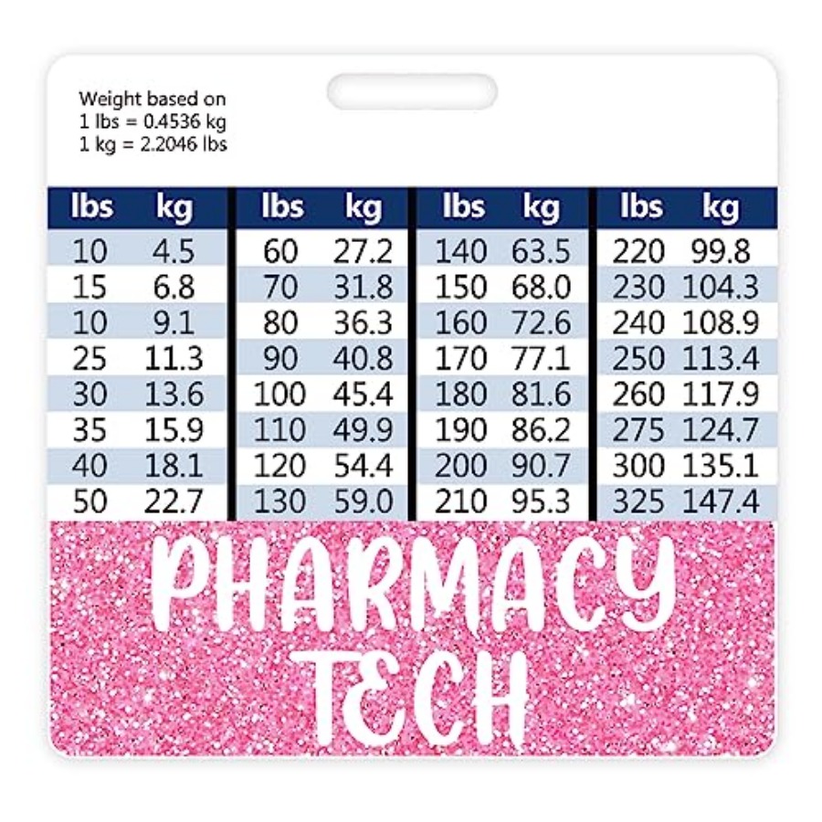 Tech Accessories For Work - Pharmacy Tech Badge Buddy Card Holder