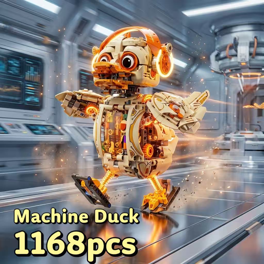 Mechanical Duck Building Block - Tech Accessories Gifts reseña y precio