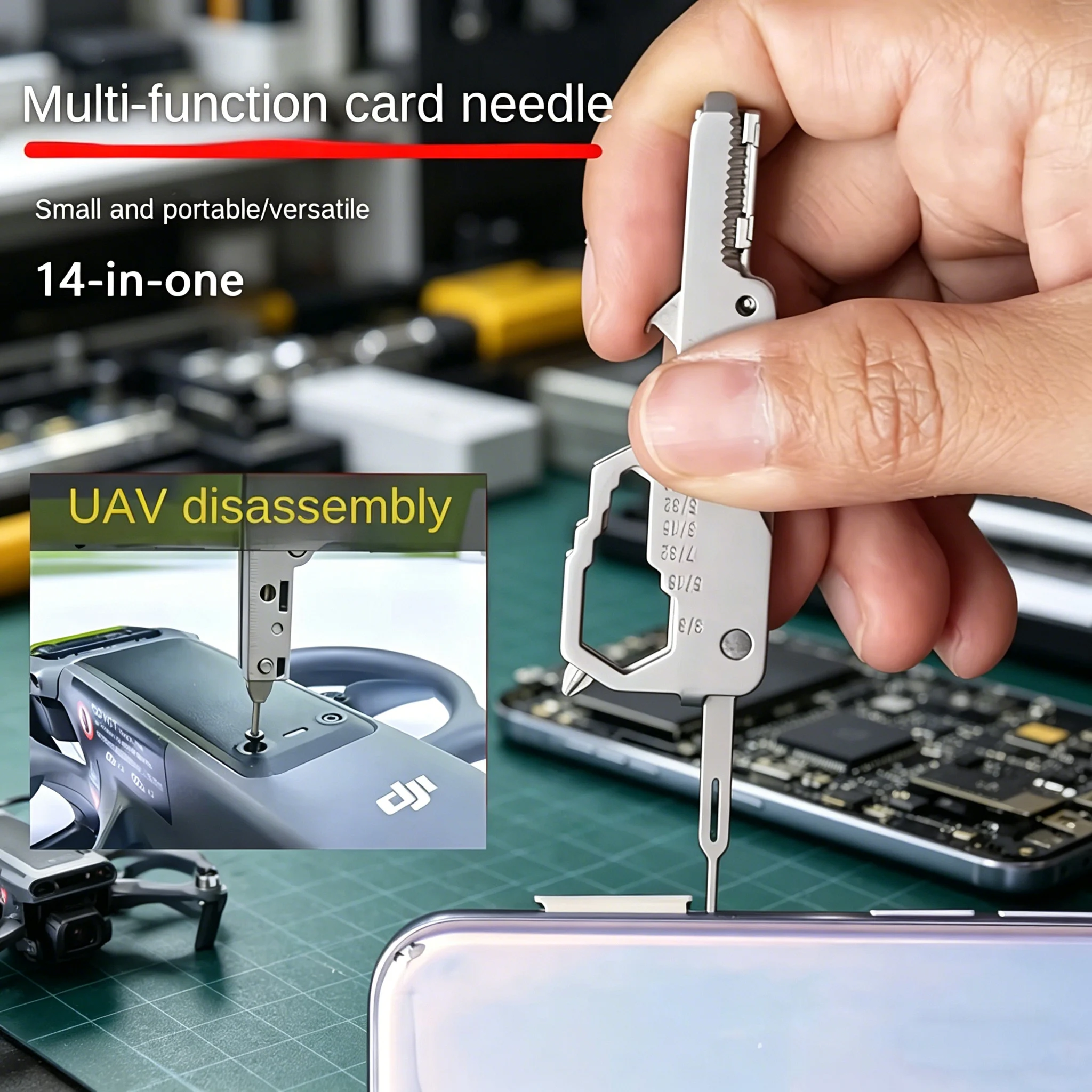 Multi-Function Keychain EDC To - Tech Accessories Kit reseña y precio