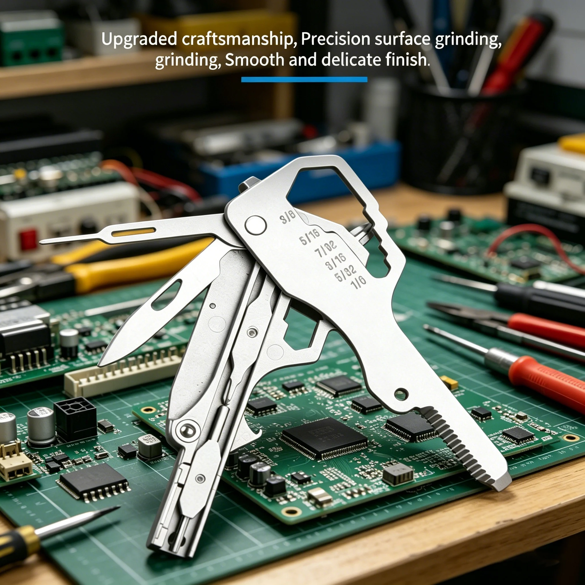 Multi-Function Keychain EDC To - Tech Accessories Kit reseña y precio