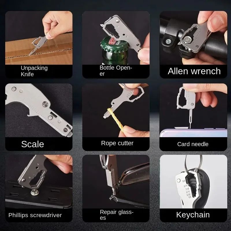 Multi-Function Keychain EDC To - Tech Accessories Kit reseña y precio