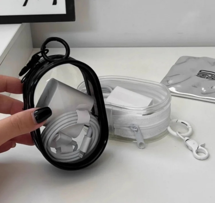 5PCS Transparent Portable Zipp - Tech Accessories For Christmas reseña y precio