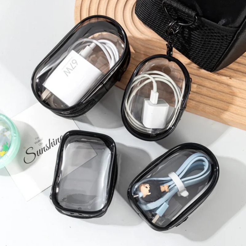 5PCS Transparent Portable Zipp - Tech Accessories For Christmas reseña y precio