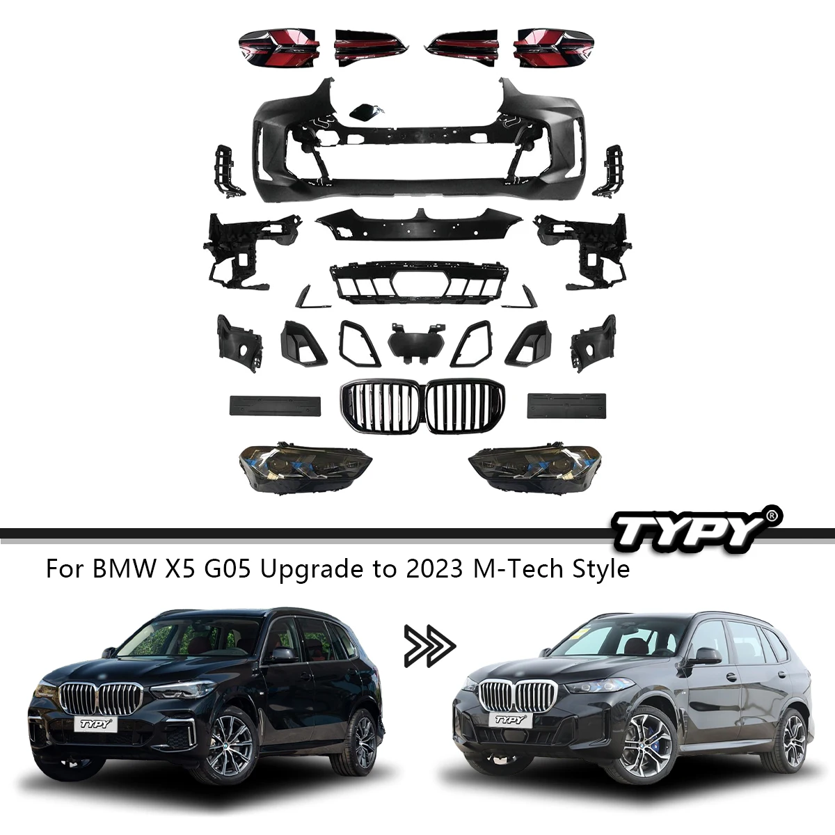 High Quality Body Kit For BMW  - Tech Accessories Kit reseña y precio
