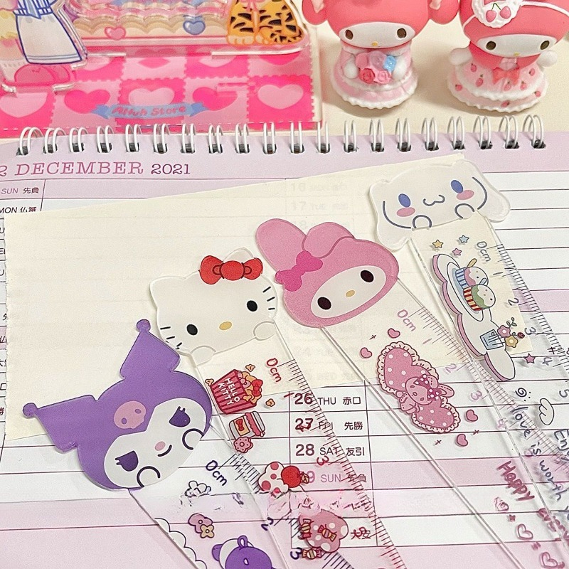 Cinnamoroll Ruler Cute Sanrio  - Tech Office Accessories reseña y precio