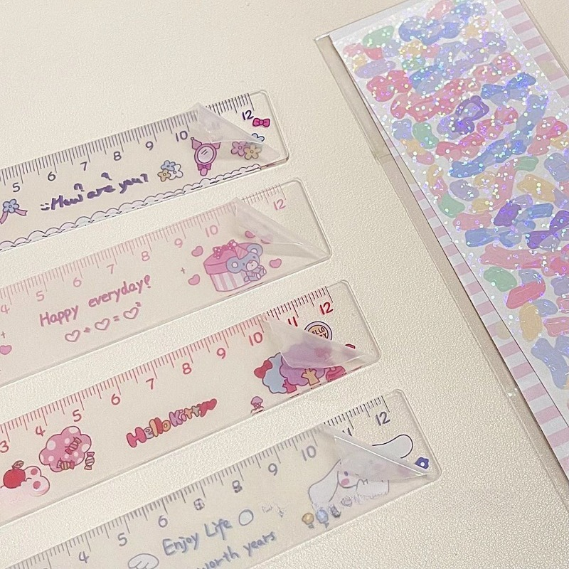 Cinnamoroll Ruler Cute Sanrio  - Tech Office Accessories reseña y precio