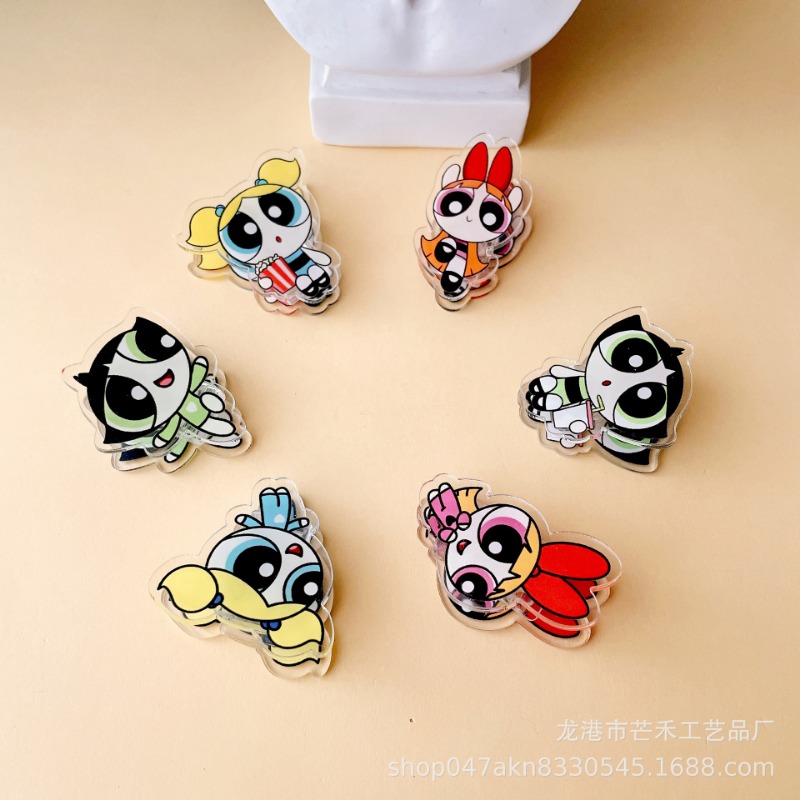 6PCS Kawaii The Powerpuffs Gir - Tech Office Accessories reseña y precio