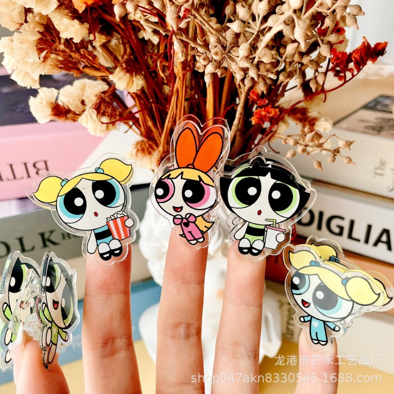 6PCS Kawaii The Powerpuffs Gir - Tech Office Accessories reseña y precio