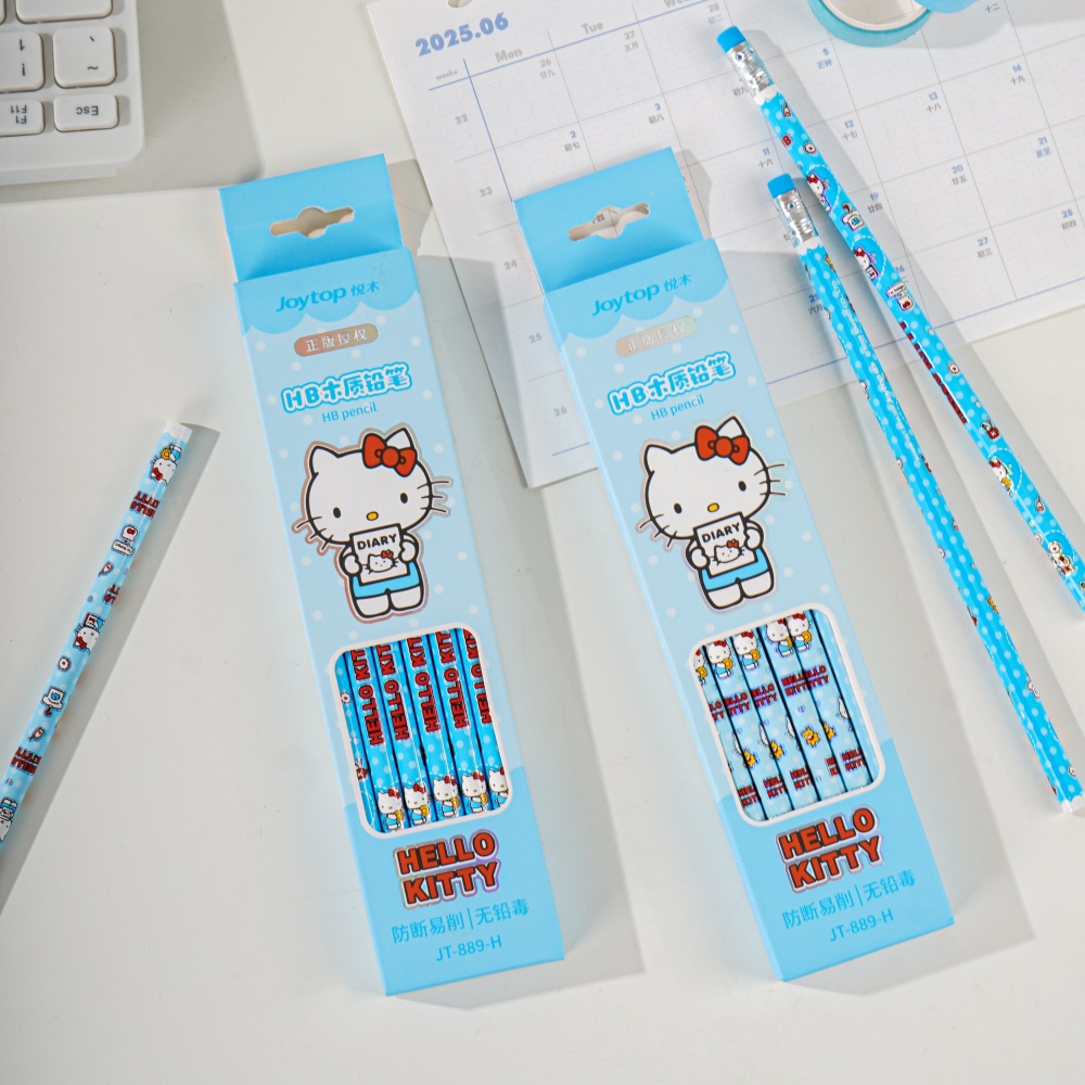 12Pcs Genuine Sanrio Hello Kit - Tech Office Accessories reseña y precio