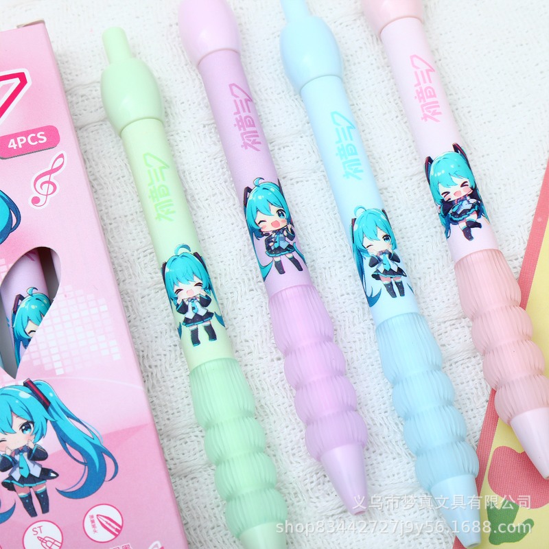 Kawaii Hatsune Miku Gel Pen Cu - Tech Office Accessories reseña y precio