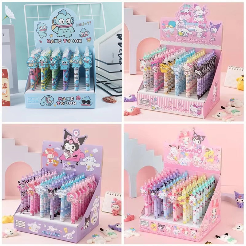 48pcs Gel Pen Kuromi Cinnamoro - Tech Office Accessories reseña y precio