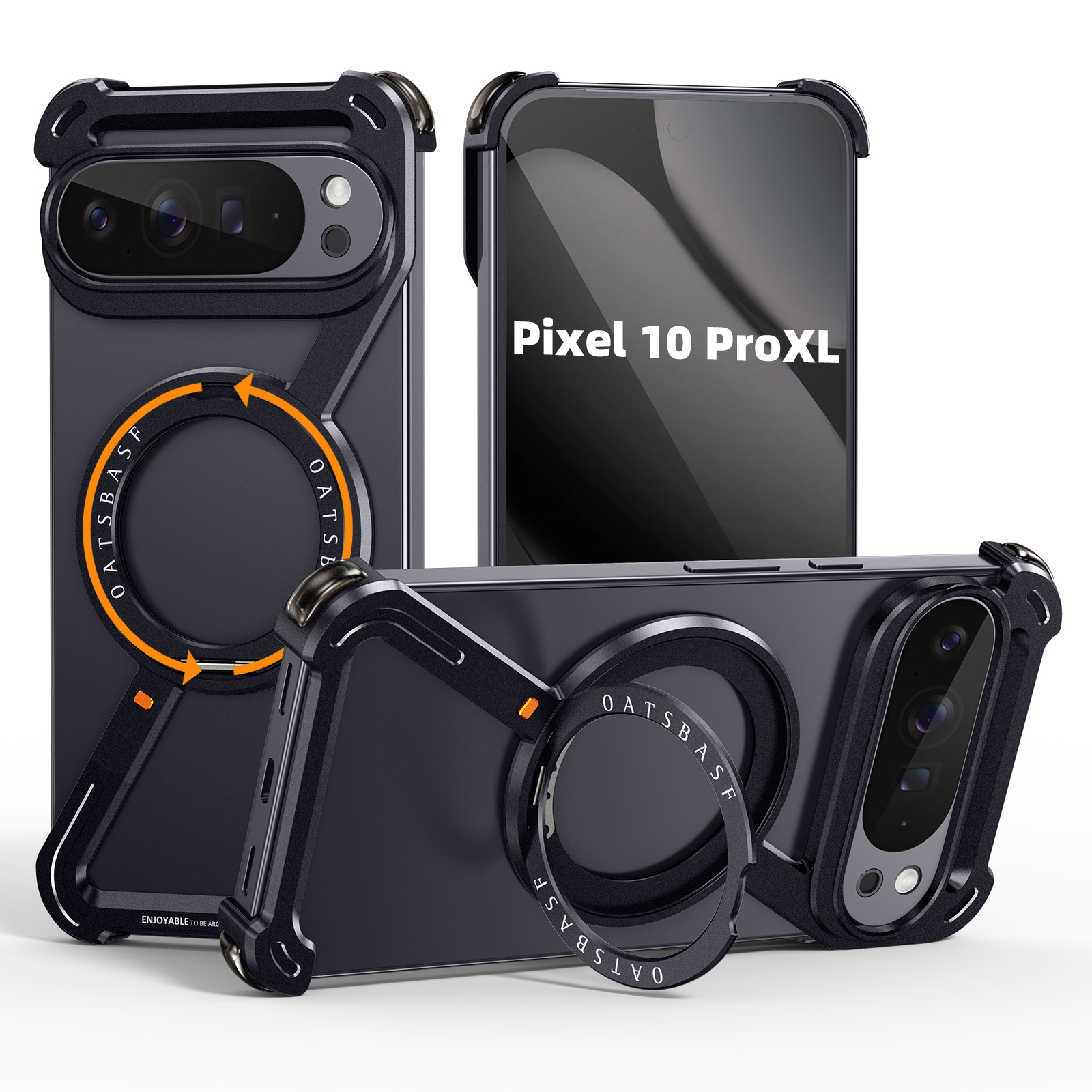 Oatsbasf Metal Phone Case for  - Phone Stand Aluminum reseña y precio