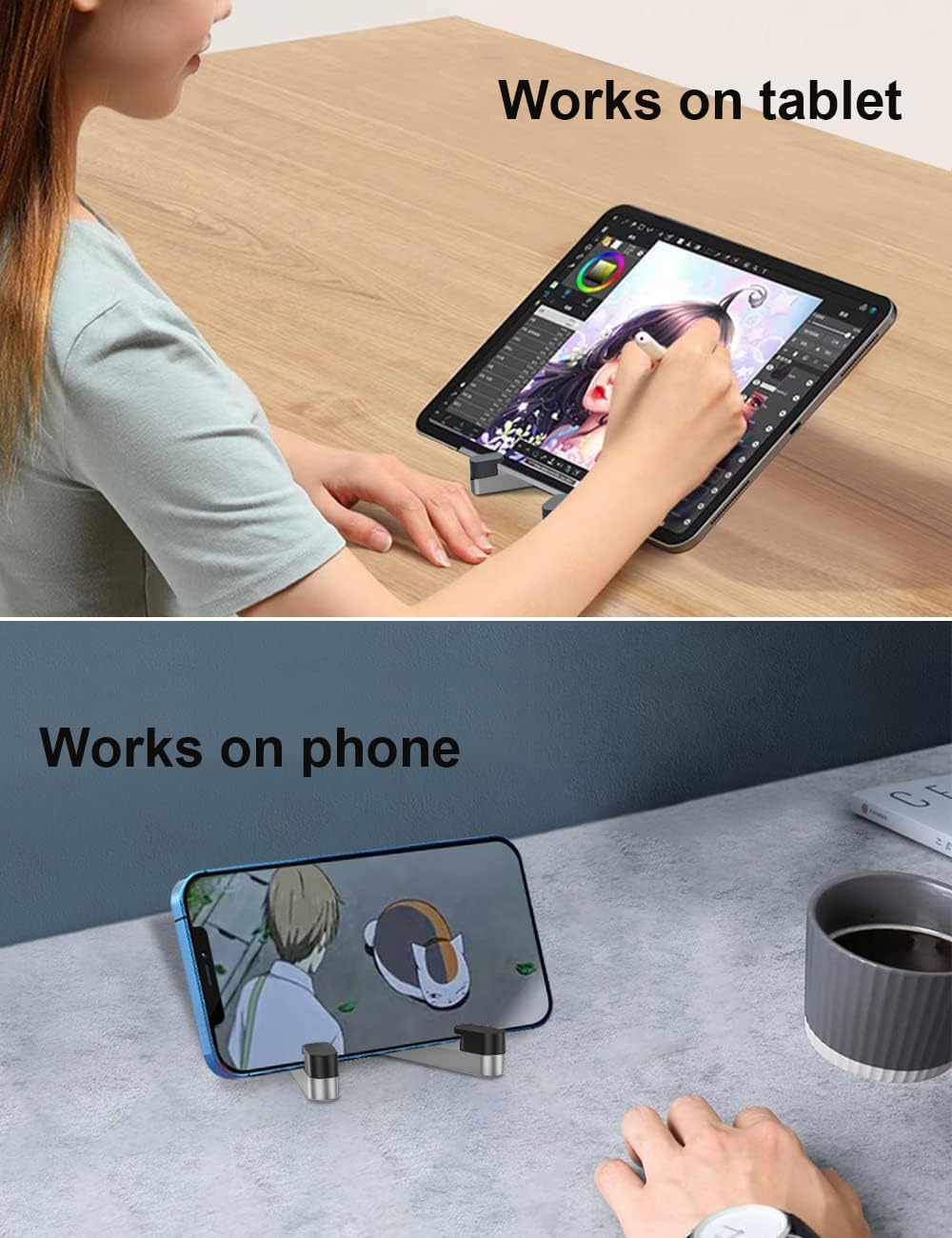 Foldable Aluminum Cell Phone S - Phone Stand Aluminum reseña y precio