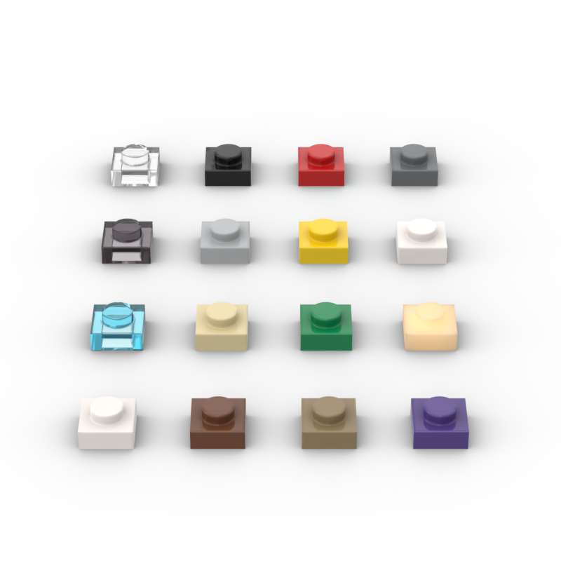 MOC 10PCS 3024 1x1 Plate Build - Tech Accessories Gifts reseña y precio