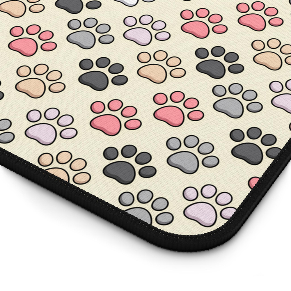 Cute Paw Print Desk Mat Dog Mo - Tech Accessories For Christmas reseña y precio