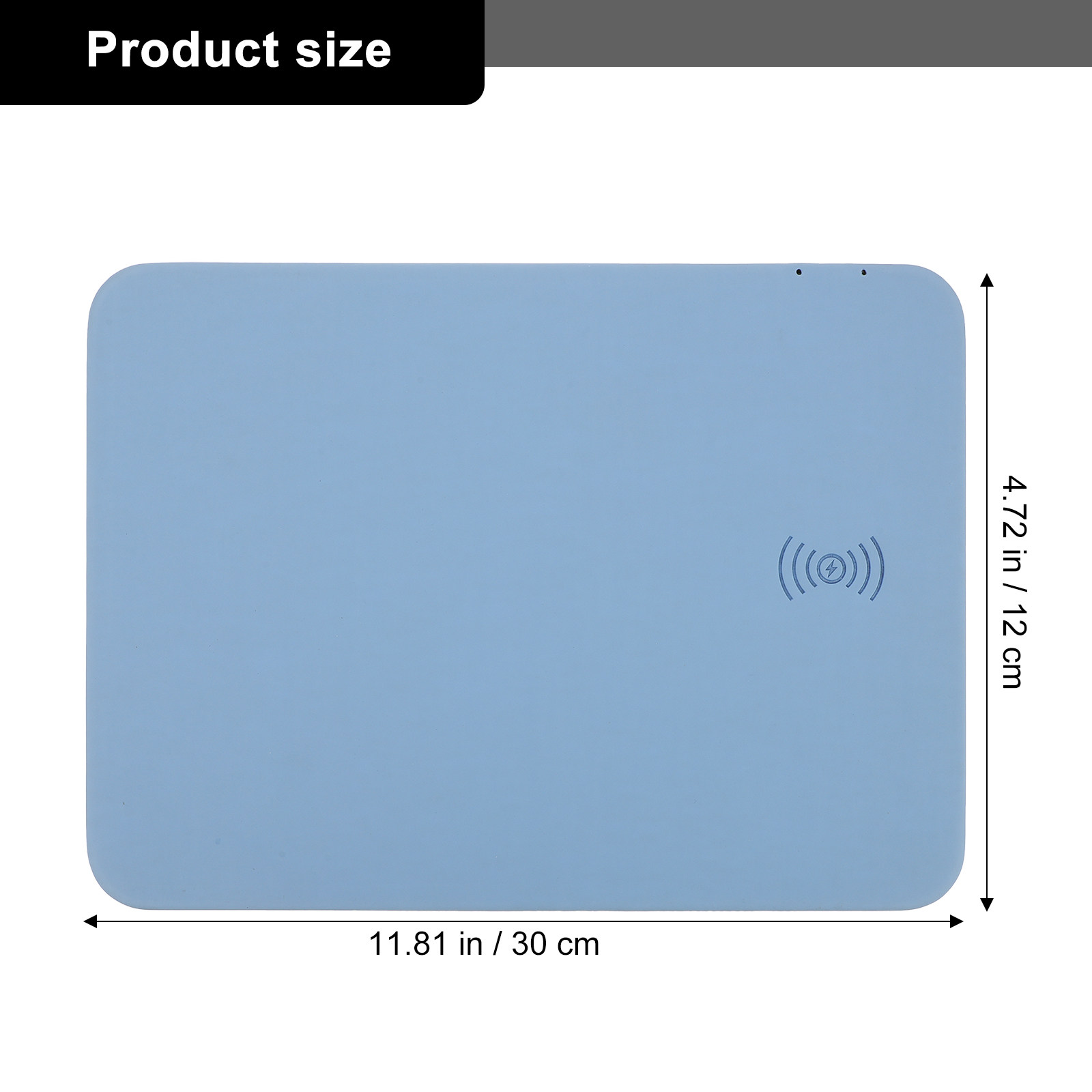 Wireless Charging Mouse Pad 15 - Mouse Charging Pad reseña y precio