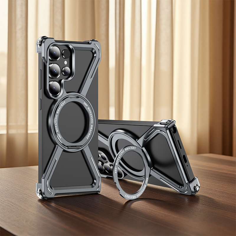 Magnetic Rotating Bracket Anti - Phone Stand Aluminum reseña y precio