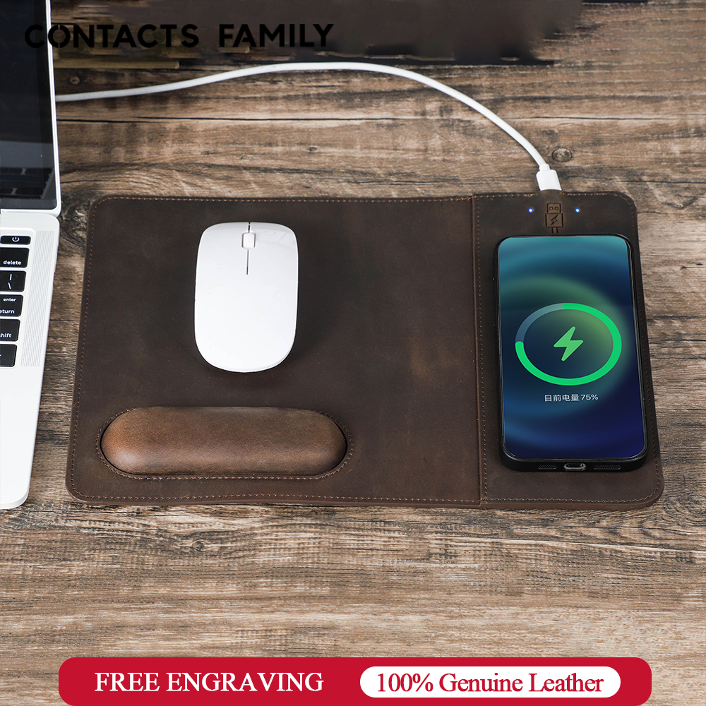 Mouse Pad with 15W Phone Wirel - Mouse Charging Pad reseña y precio