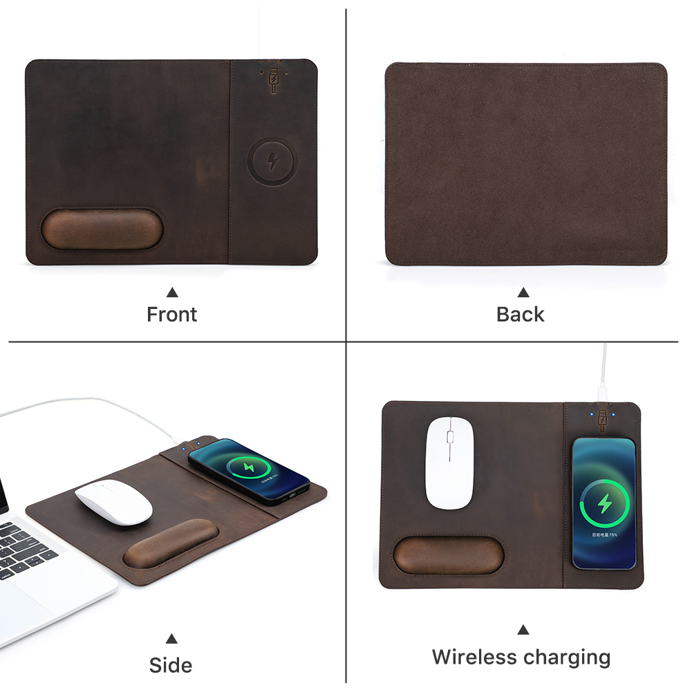 Mouse Pad with 15W Phone Wirel - Mouse Charging Pad reseña y precio