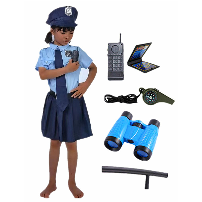 Girls Police Officer Work Unif - Tech Office Accessories reseña y precio