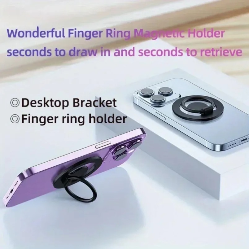 Double-sided Magnetic Phone St - Phone Stand Aluminum reseña y precio
