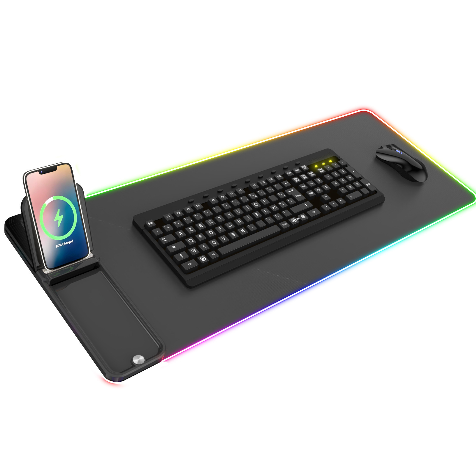H18 15W Fast Charging Keyboard - Mouse Charging Pad reseña y precio