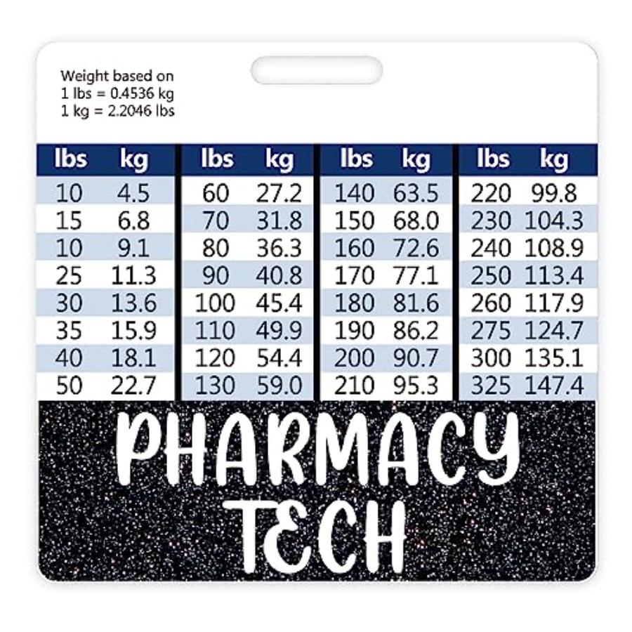 Pharmacy Tech Badge Buddy Card - Tech Accessories For Work reseña y precio