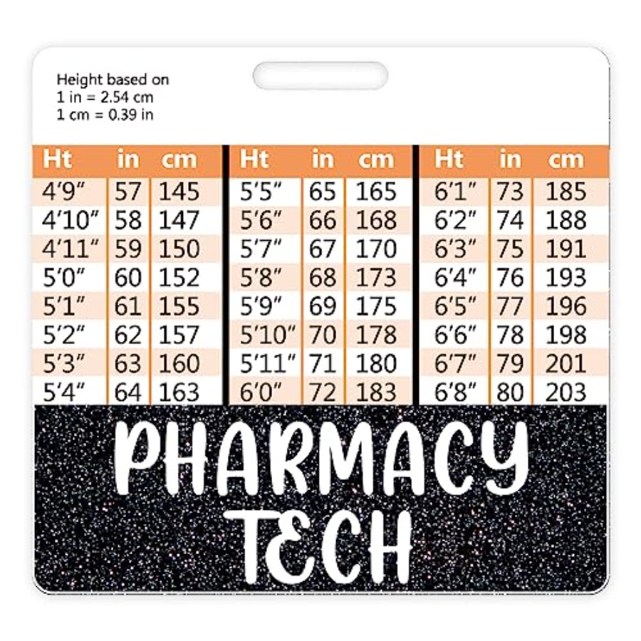 Pharmacy Tech Badge Buddy Card - Tech Accessories For Work reseña y precio