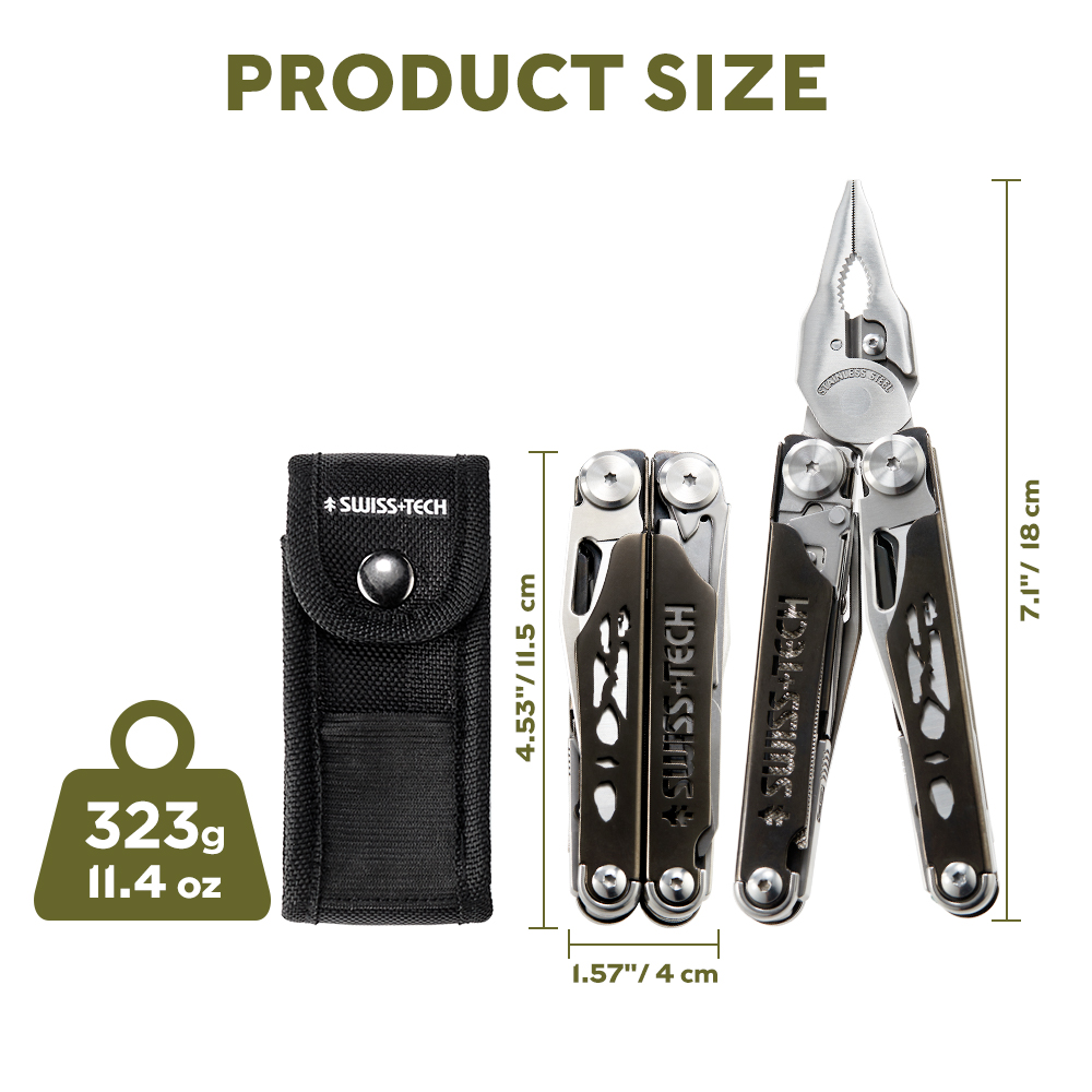 SWISS TECH Multifunctional Fol - Tech Accessories Kit reseña y precio