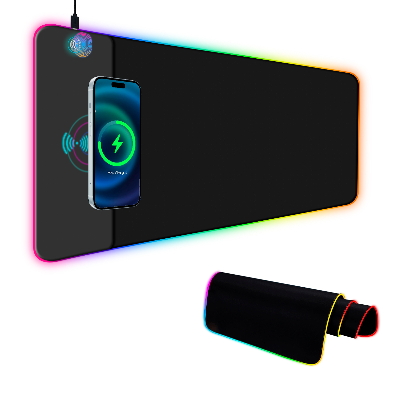 Wireless Charging RGB Gaming M - Mouse Charging Pad reseña y precio