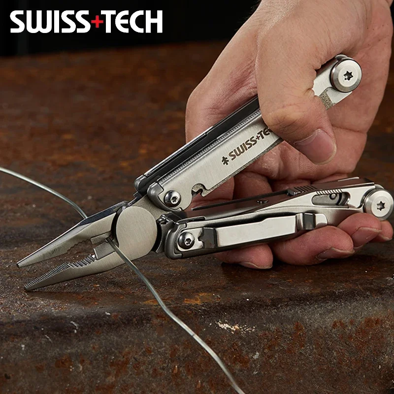 SWISS TECH 18 in 1 Multitool P - Tech Accessories Kit reseña y precio