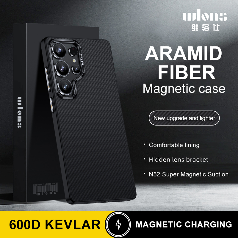 Wlons Carbon Aramid Fiber Magn - Phone Stand Aluminum reseña y precio